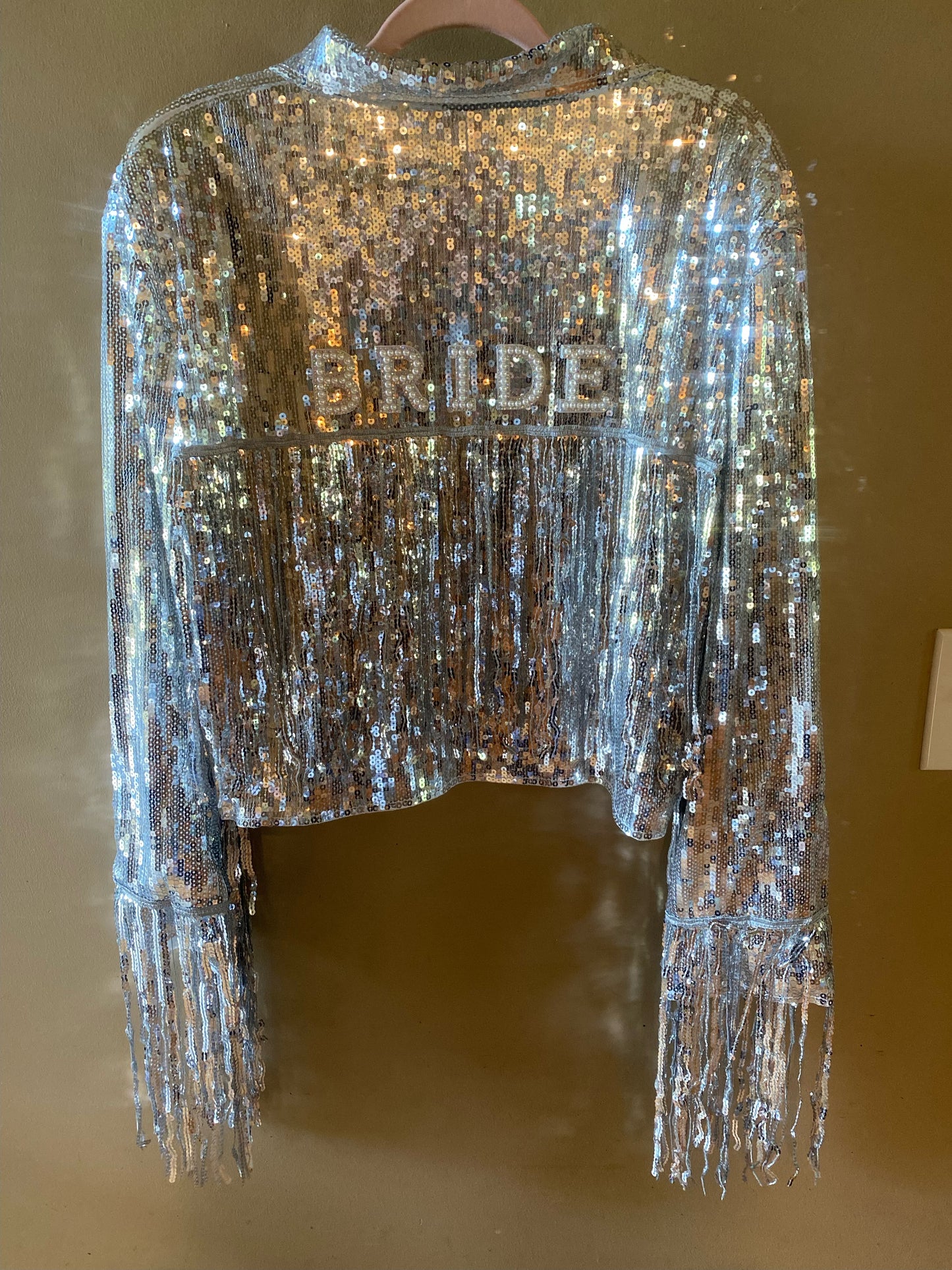 Priscilla - Sequin Fringe Jacket